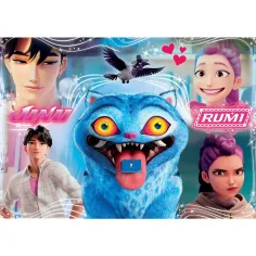 K-Pop Dämonenjäger Derpy und Freunde 104-teiliges SuperColor Puzzle – Clementoni Bild 2