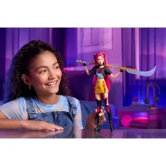 K-Pop Dämonjäger: Mira Modepuppe mit Waffe – Mattel Bild 3