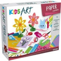 Kids Art: Bunte Papierkunst Kreativset - Lisciani