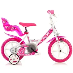 Herzchen Kinderfahrrad in Größe 12 - Dino Bikes Fahrrad