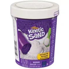 Kinetic Sand: Eisdosen mit weißem Sandspielzeug - Spin Master