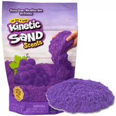 Kinetic Sand Scents: Duftende kinetische Sandmasse 227g - Traube - Spin Master