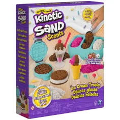 Kinetic Sand: Düfte Sandspielzeug Eiskrem-Maker Set 454g - Spin Master