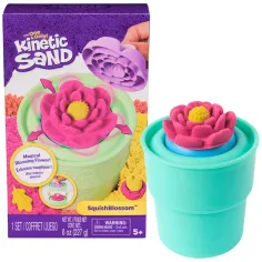 Kinetic Sand: Squish Blossom Zauberblumen Sandspielzeug Set – Spin Master