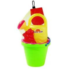 Kleiner welliger Sandkasten-Eimer mit Gießkanne Bild 2