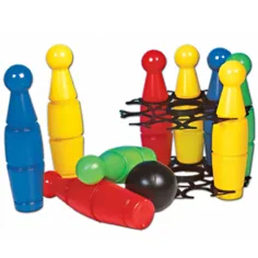 Kleines Kegelset 9-teilig - D-Toys
