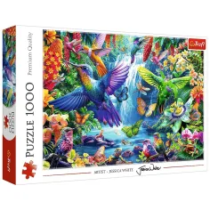 Kolibri im Dschungel 1000 Teile Puzzle - Trefl