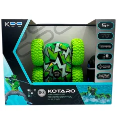 KOO: Kotaro 048 Amphibisches beidseitiges ferngesteuertes Stuntauto 1/16