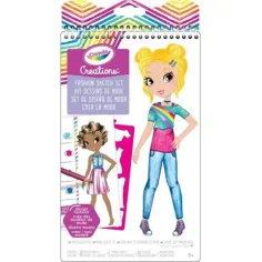 Kreationen: Kleines Modedesigner-Zeichenset - Crayola