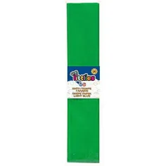 Krepppapier in grüner Farbe 50x200cm Bild 1