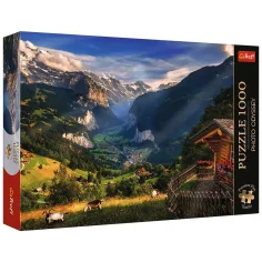 Lauterbrunnen-Tal 1000 Teile Premium Plus Qualität Puzzle - Trefl