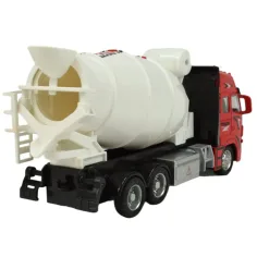 Alloy Car: Schwungrad-Betonmischer-LKW mit Licht und Sound in zwei Varianten 19cm 1 Stück Bild 5