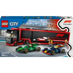 LEGO® City: F1®-Lastwagen mit RB20 und AMR24 F1®-Autos (60445)