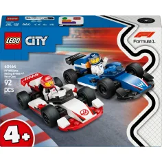 LEGO® City: F1®-Williams Racing und Haas F1® Rennwagen (60464)