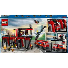 LEGO® City: Feuerwehrstation und Feuerwehrwagen (60414) Bild 2
