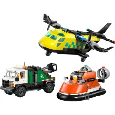 LEGO® City: Flugzeug, Hubarbeitsbühne und Luftkissenfahrzeug Remix (60505) Bild 2