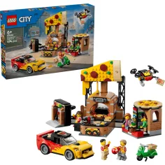 LEGO® City: Pizzalieferfahrzeug mit Fahrzeugen (60496)