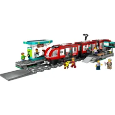 LEGO® City: Straßenbahn und Haltestelle in der Innenstadt (60423) Bild 2