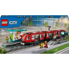 LEGO® City: Straßenbahn und Haltestelle in der Innenstadt (60423)