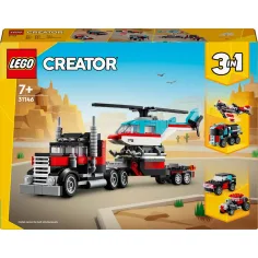 LEGO® Creator: Plattform-Lkw und Hubschrauber (31146)