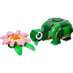 LEGO® Creator: Schildkröte mit einer Seerosenblüte (31377) Bild 2