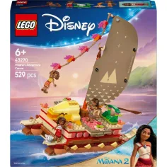 LEGO® Disney: Vaiana mit Abenteuern gefülltes Kanu (43270) Bild 1