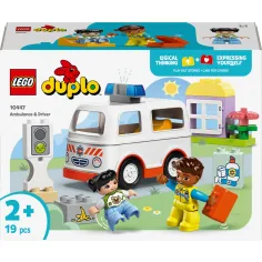 LEGO® DUPLO®: Rettungswagen und Rettungsfahrer (10447)