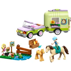 LEGO® Friends: Pferde- und Fohlenanhänger (42695) Bild 2