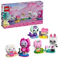 LEGO® Gabi Puppenhaus: Gabi aus Bausteinen gebaute Katzenfreunde (11215)