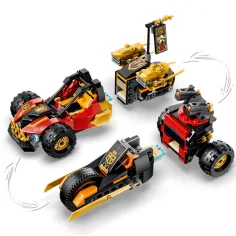 LEGO® Ninjago: Kombinierbare Fahrzeuge von Kai und Cole (71864) Bild 4