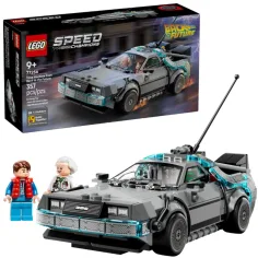 LEGO® Speed Champions: Der DeLorean Zeitmaschine (77256)