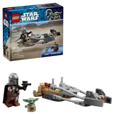 LEGO® Star Wars™: Das Speederbike von Mandalorian und Grogu (75436) Bild 1