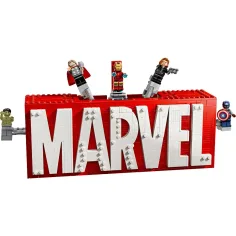 LEGO® Super Heroes: MARVEL-Logo und Minifiguren (76313) Bild 2