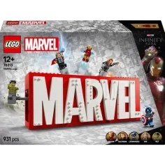 LEGO® Super Heroes: MARVEL-Logo und Minifiguren (76313)