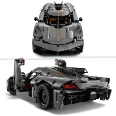 LEGO® Technic: Koenigsegg Jesko Absolut grauer Hypercar (42173) Bild 2