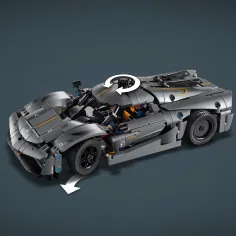 LEGO® Technic: Koenigsegg Jesko Absolut grauer Hypercar (42173) Bild 6