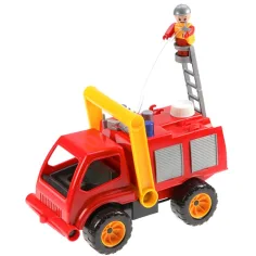 LENA: Feuerwehrwagen mit Wasserpumpe und Figur 31cm Bild 1