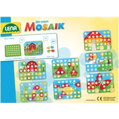 LENA: Mosaik Erste Pünktchen Spielset - Natur Bild 3