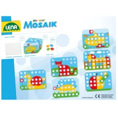 LENA: Mosaik Erste Pötyi Kreativset mit 7 Mustern 32mm 36 Stück Bild 2