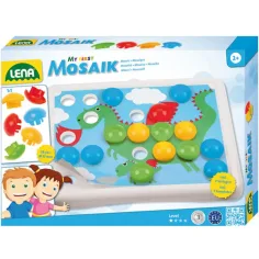 LENA: Mosaik Erste Pötyi Kreativset mit 7 Mustern 32mm 36 Stück