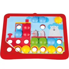 LENA: Mosaik Erste Pünktchen Spielset - Fahrzeuge Bild 2