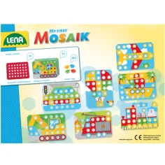 LENA: Mosaik Erste Pünktchen Spielset - Fahrzeuge Bild 3