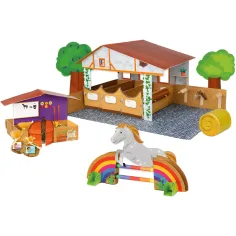 LENA: My Pony ECO Reitstall Kreativ-Bastelset Bild 2