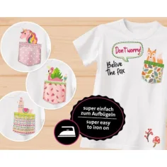 LENA: Turbo dein T-Shirt auf! - Kreatives T-Shirt-Dekorationsset mit Taschen Bild 2