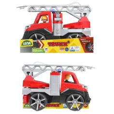 LENA: Truxx 2 rotes Feuerwehrauto mit Leiter 29cm Bild 5