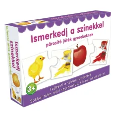 Lerne die Farben mit dem Zuordnungsspiel kennen