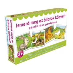 Lerne die Tierbabys kennen Paarspiel