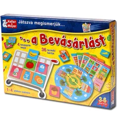 Lernen wir das Einkaufen beim Spielen Brettspiel