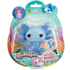 Lets Glo Axolotl leuchtender Wasserfreund in Blau