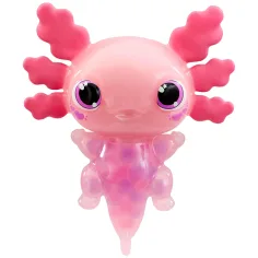 Let’s Glo Axolotl leuchtender Wasserfreund in rosa Farbe Bild 2